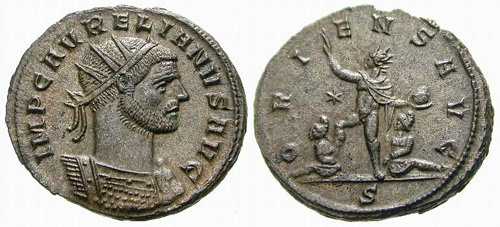 aurelian roman coin antoninianus